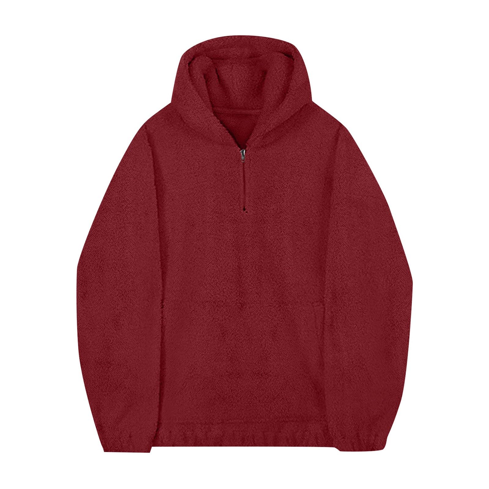 Générique Męska bluza z kapturem bawełniana bluza z kapturem polar sweter z długim rękawem kieszeń kangur prosty wypoczynek piesze wędrówki moda sweter regularny krój A104