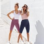 we fleece 3 Pack Biker Shorts for Women-8"/5" High Waisted Workout Running Athletic Yoga Gym Womens Short Pants