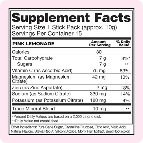 Miniatura 7 de COR HYDRATE - Mezcla de mezcla de electrolitos con mezcla de electrolitos, sabor a manzana agria, algodón de azúcar, granada, mantiene una