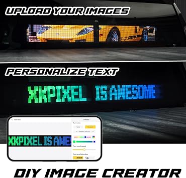 XKPixel Windshield Dual LED Screen Kit