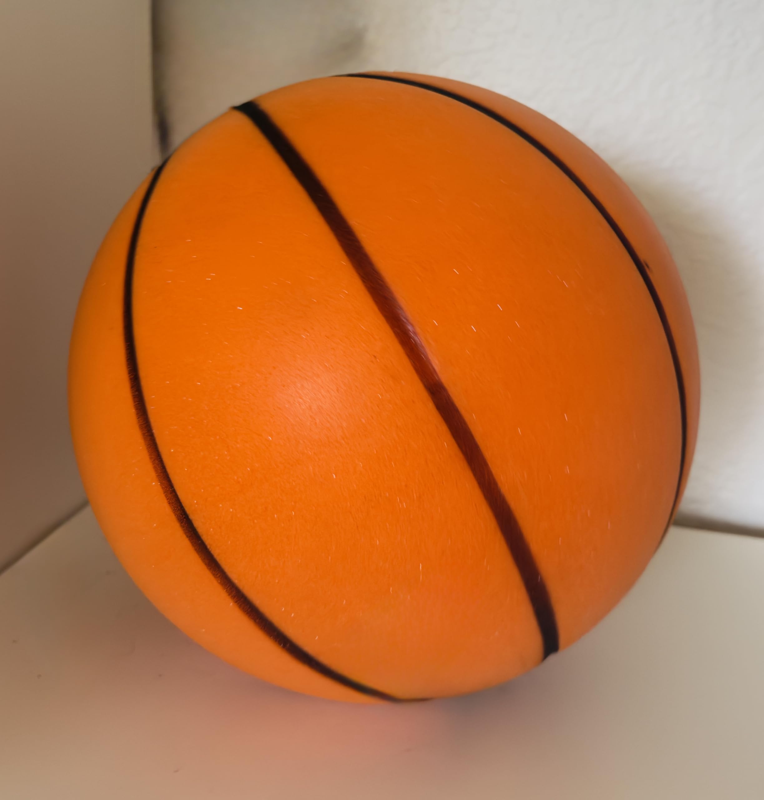 2025 Silent Basketball - Indoor - Grooved airless Foam with Quiet Dribbling and Indoor Training - Size 7