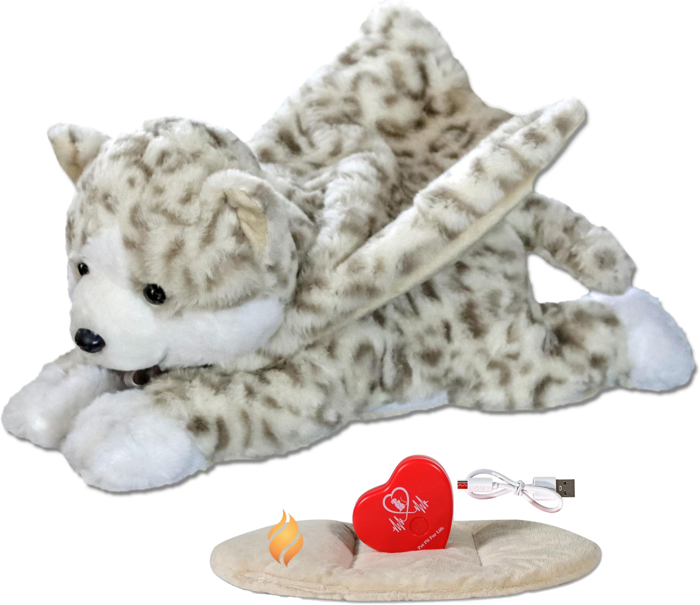 SmartPetLove Original Snuggle Kitty Heartbeat Stuffed Toy