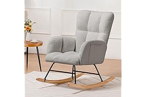 COMHOMA Nursery Rocking Chair: The Perfect Retreat for Relaxation and Comfort