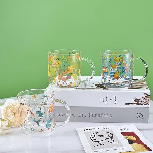 Miniatura 3 de Koythin Christmas Moment - Taza de café de 13.5 onzas líquidas, ideal para jugo, té, café con leche, capuchino, decoración de regalo (momento