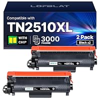TN2510XL TN 2510XL TN-2510 XL TN2510 Nero Toner per MFC-L2827DW HL