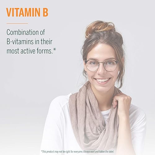 Miniatura 5 de Genestra marcas – Activo Complejo B – complete B Suplemento de Vitamina Complejo – 60 Vegetable Capsules