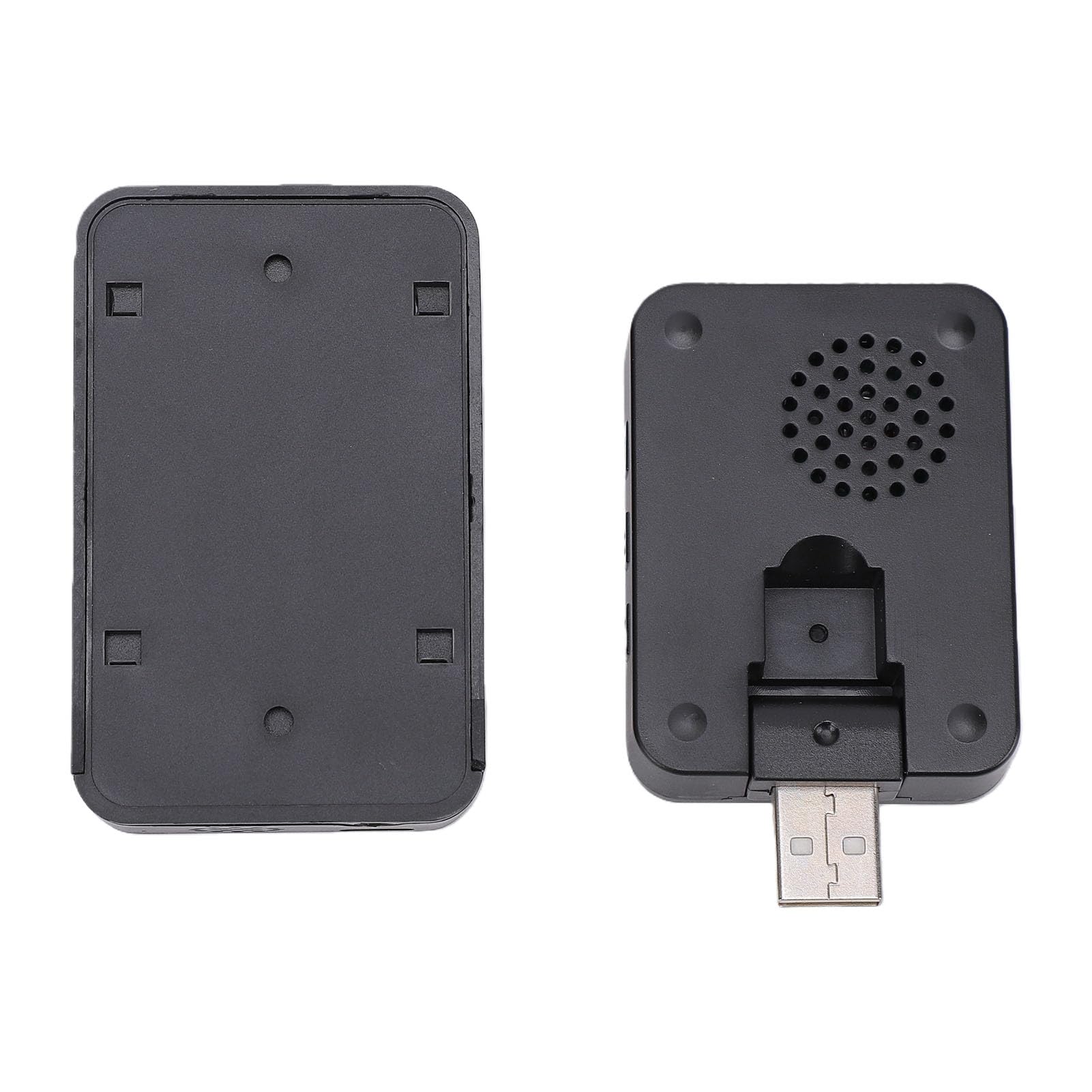 Naroote Sonnette Vidéo Intelligente Tuya 1080P sans Fil IA 2600mAh (Black)