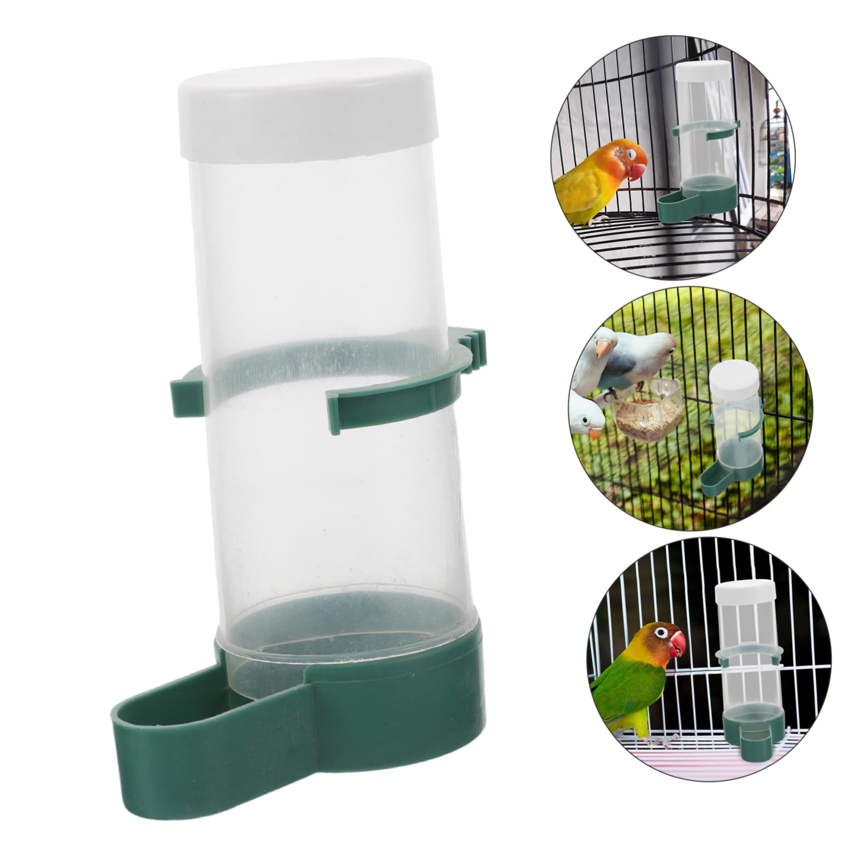 HANABASS 20stücke Automatischer Vogeltränke Für Käfige Wasserspender Für Sittiche Nymphensittiche Kanarienvögel Und Kleine Vögel Einfaches Nachfüllen Und Selbstbedienung Für