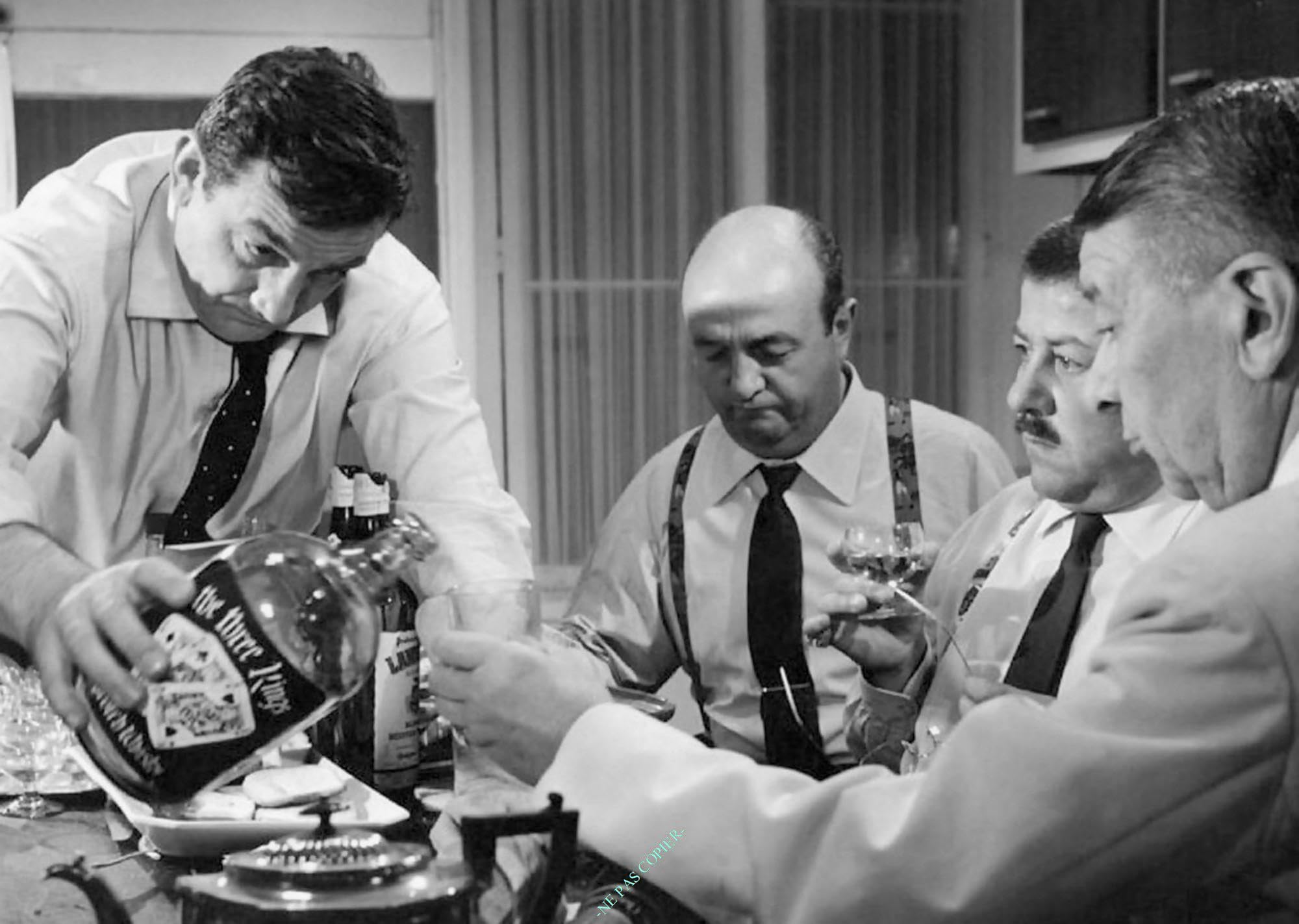 Générique Photo poster du film Les tontons flingueurs. 29,7x42cm. Format A3
