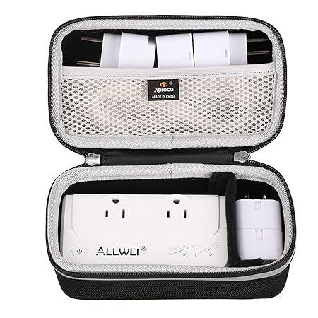 Aproca Hard Storage Travel Case, for ALLWEI International Travel Adapter 220V to 110V Step Down Power Voltage Converter