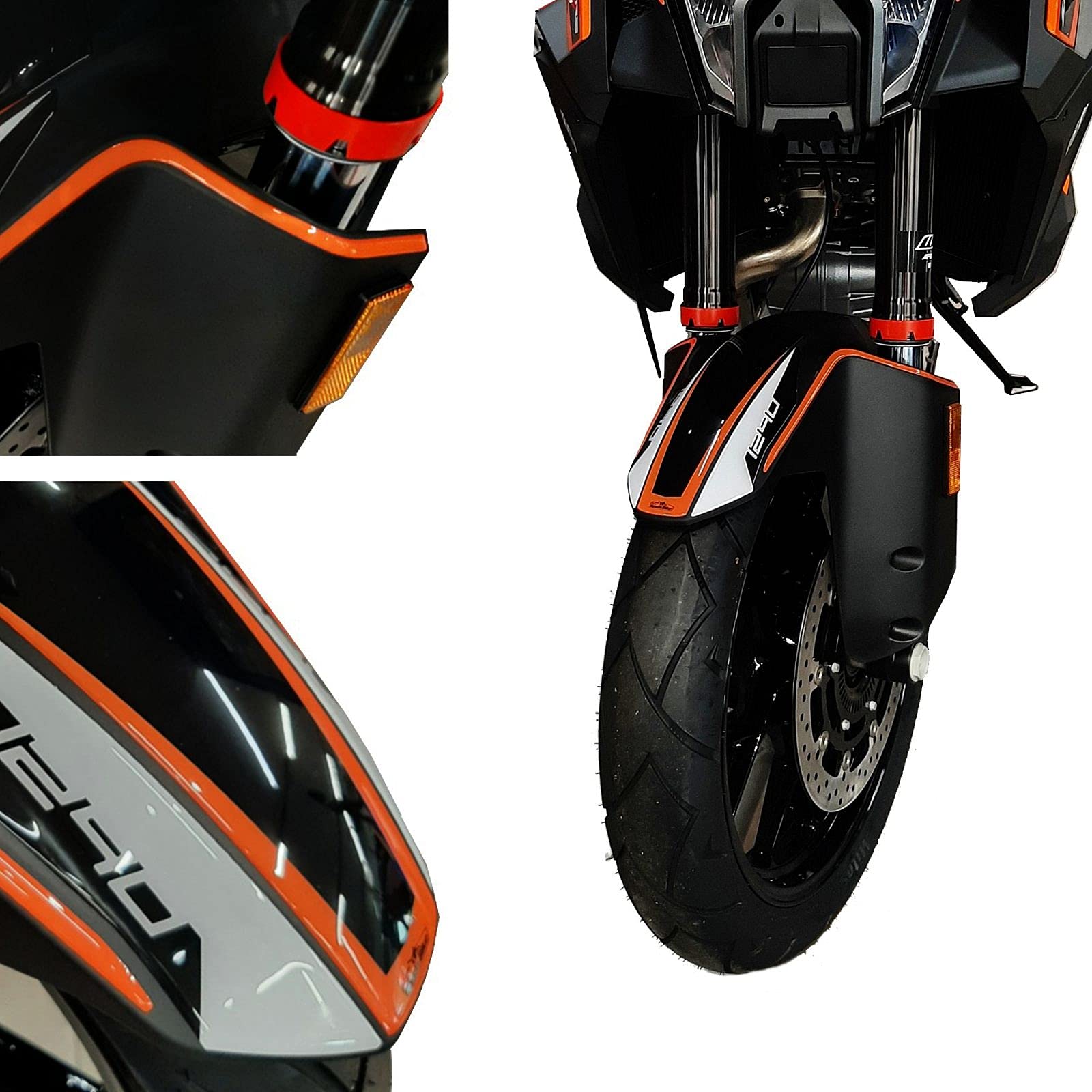 Resin Bike 3D-Harz Aufkleber Für KTM 1290 Super Adventure S 2021 – Schutz Vor Kratzern & Witterung, Wasserdicht & UV-beständig