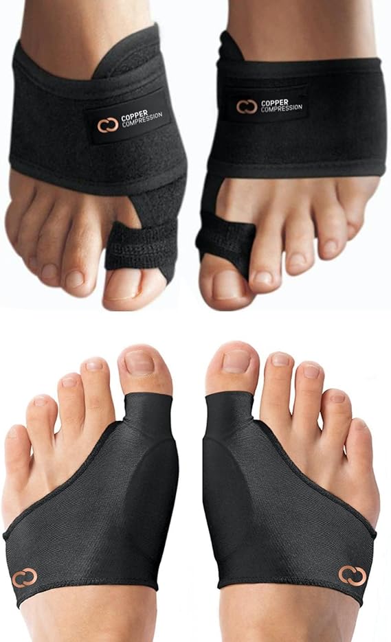 Copper Compression Bunion Corrector And Bunion Relief Kit