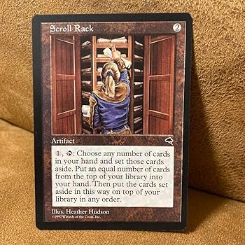 Amazon.co.jp: MTG 巻物棚Scroll Rack 英語 マジックザ