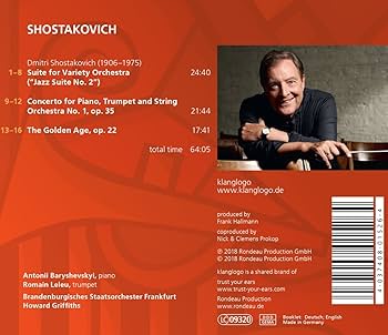 Shostakovich / Leleu - Suite for Variety Orchestra - Amazon