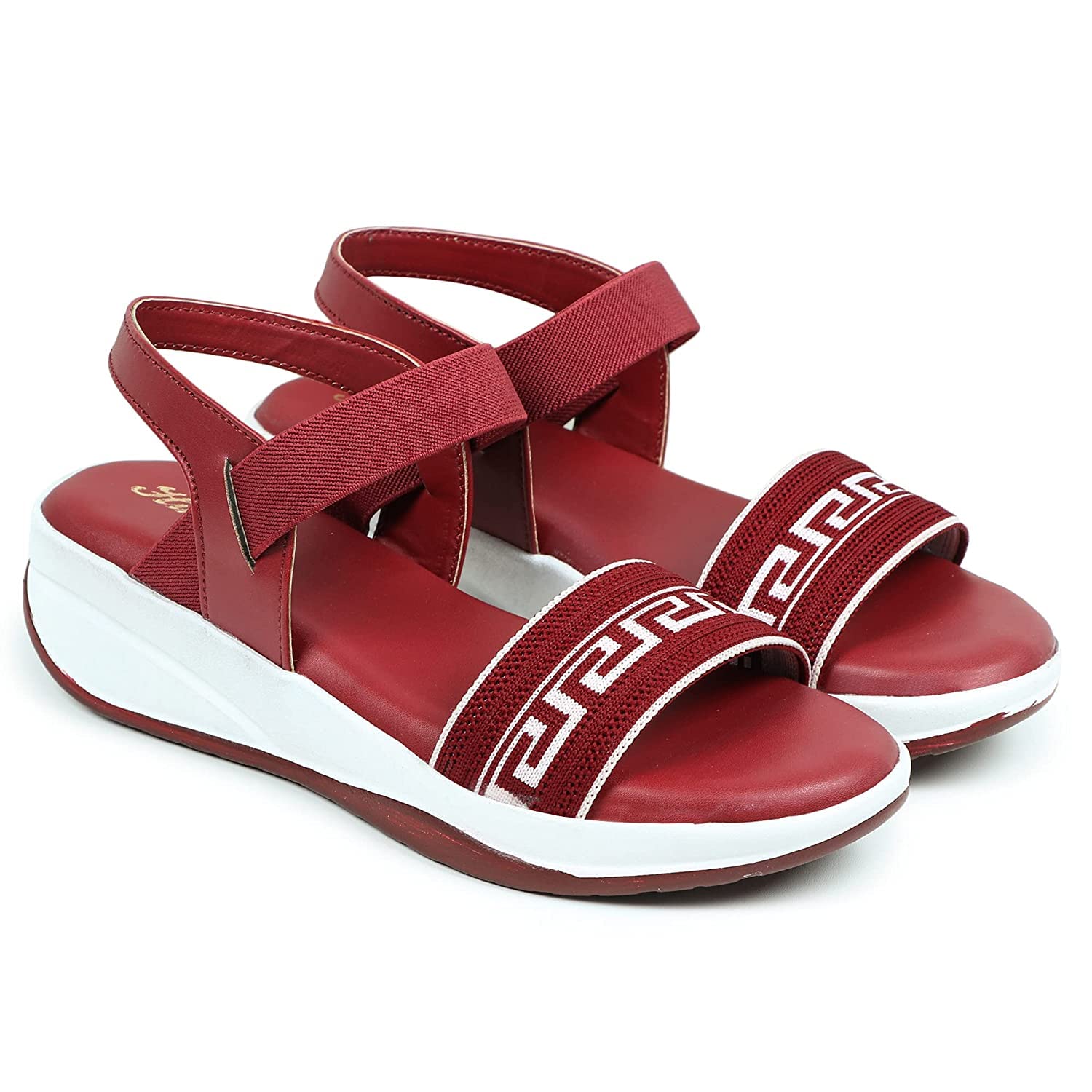 See full amazon price history chart for ArranQue Girls Stylish Wedges Sandal Ankle Striped Design Sandal For Women/Girls (Mahroon Size 36, UK3) ArranQue Girls Stylish Wedges Sandal Ankle Striped Design Sandal For Women/Girls (Mahroon Size 36, UK3) (B0C6Y6Z9KW) Amazon Price History, Amazon Price Tracker