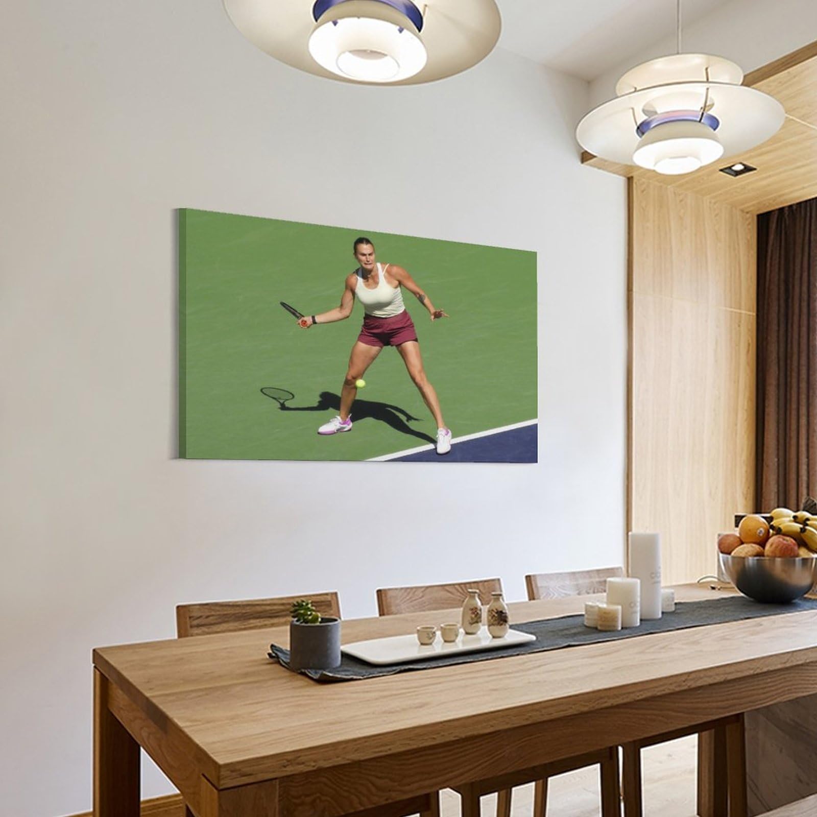 Aryna Sabalenka Poster 20x30cm - Leinwand Druck Tennis Wanddekoration