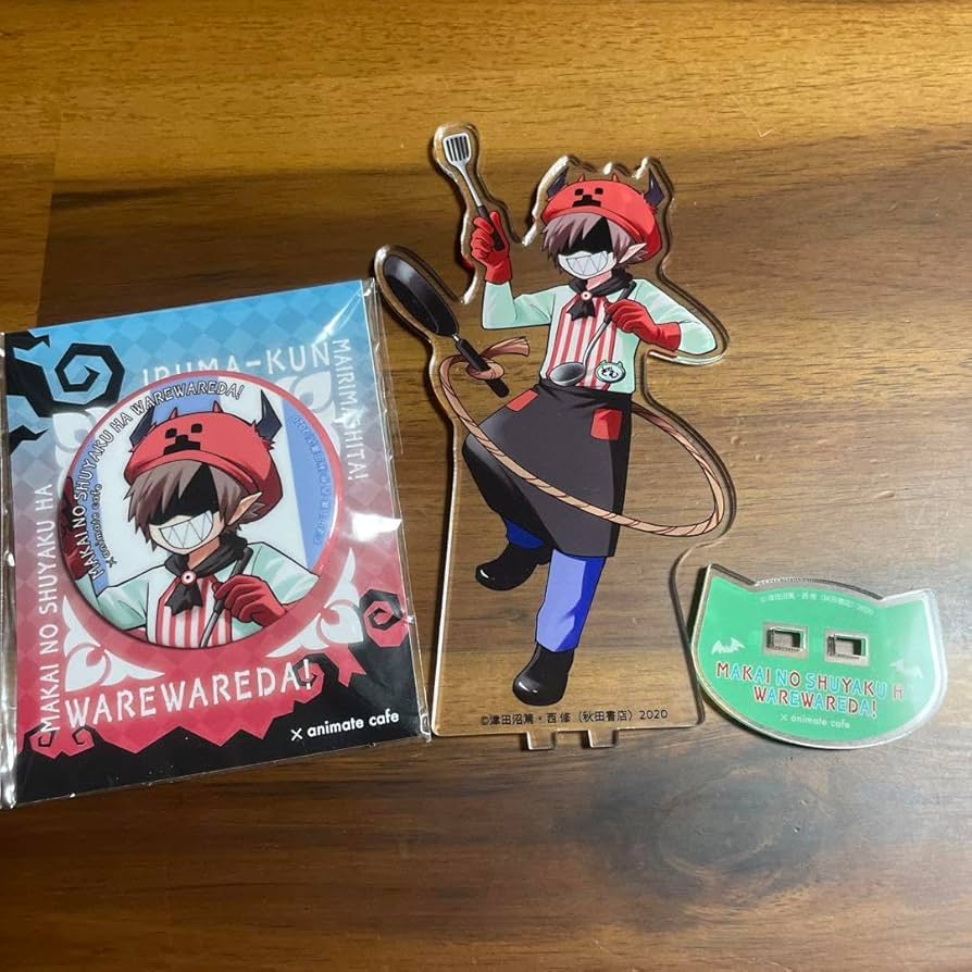 ゾム　魔主役　アニメイトカフェ缶バッジ Amazon.co.jp: アニメイトカフェ 魔界の主役は我々だ ボンベ