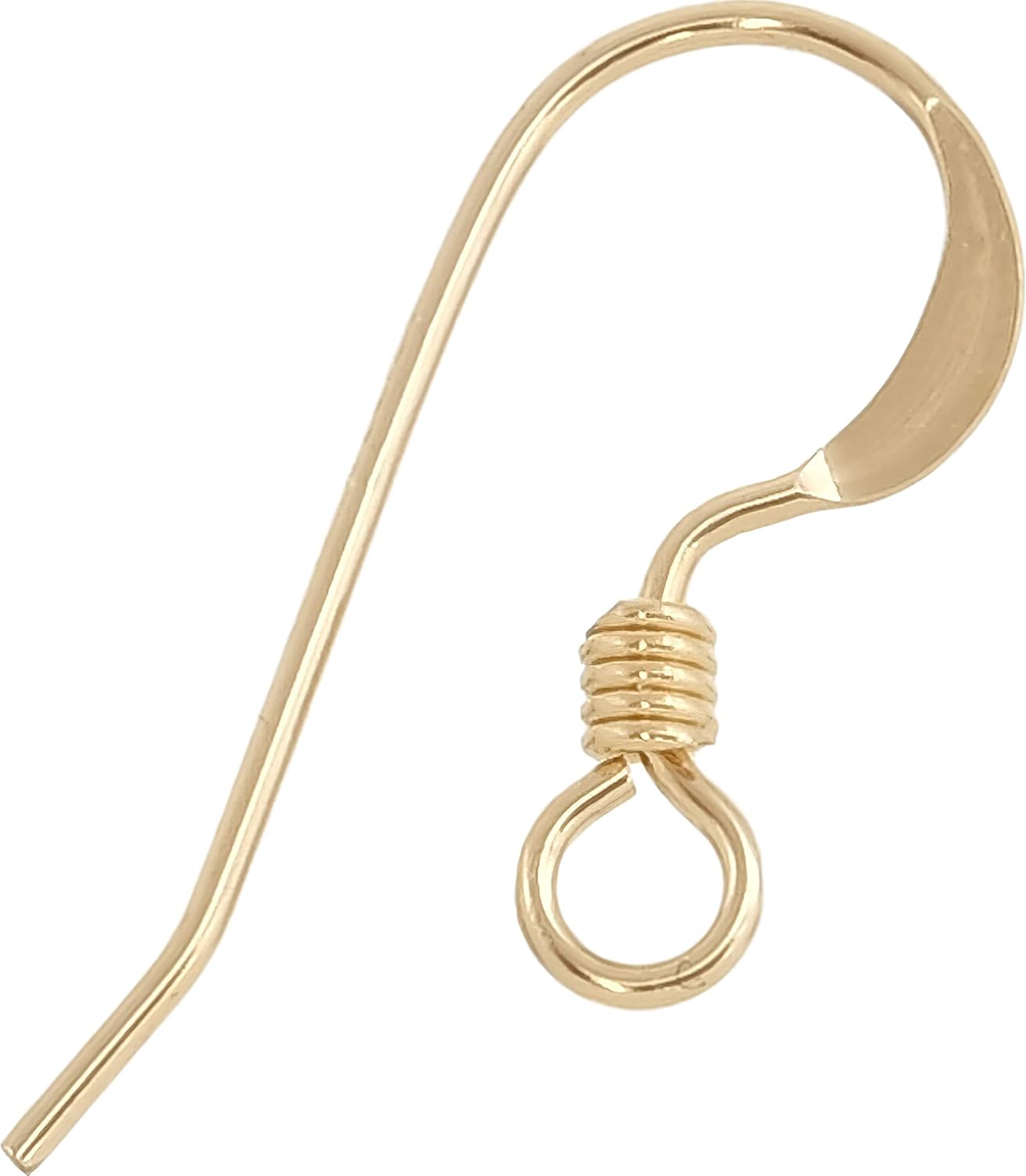 14K Gold Filled French Wire Earring Hooks (10) - Image 3