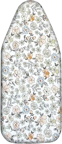 Funda para tabla de planchar pequeña resistente a quemaduras, cubierta de planchado de mesa con acolchado reflectante del calor, almohadilla de