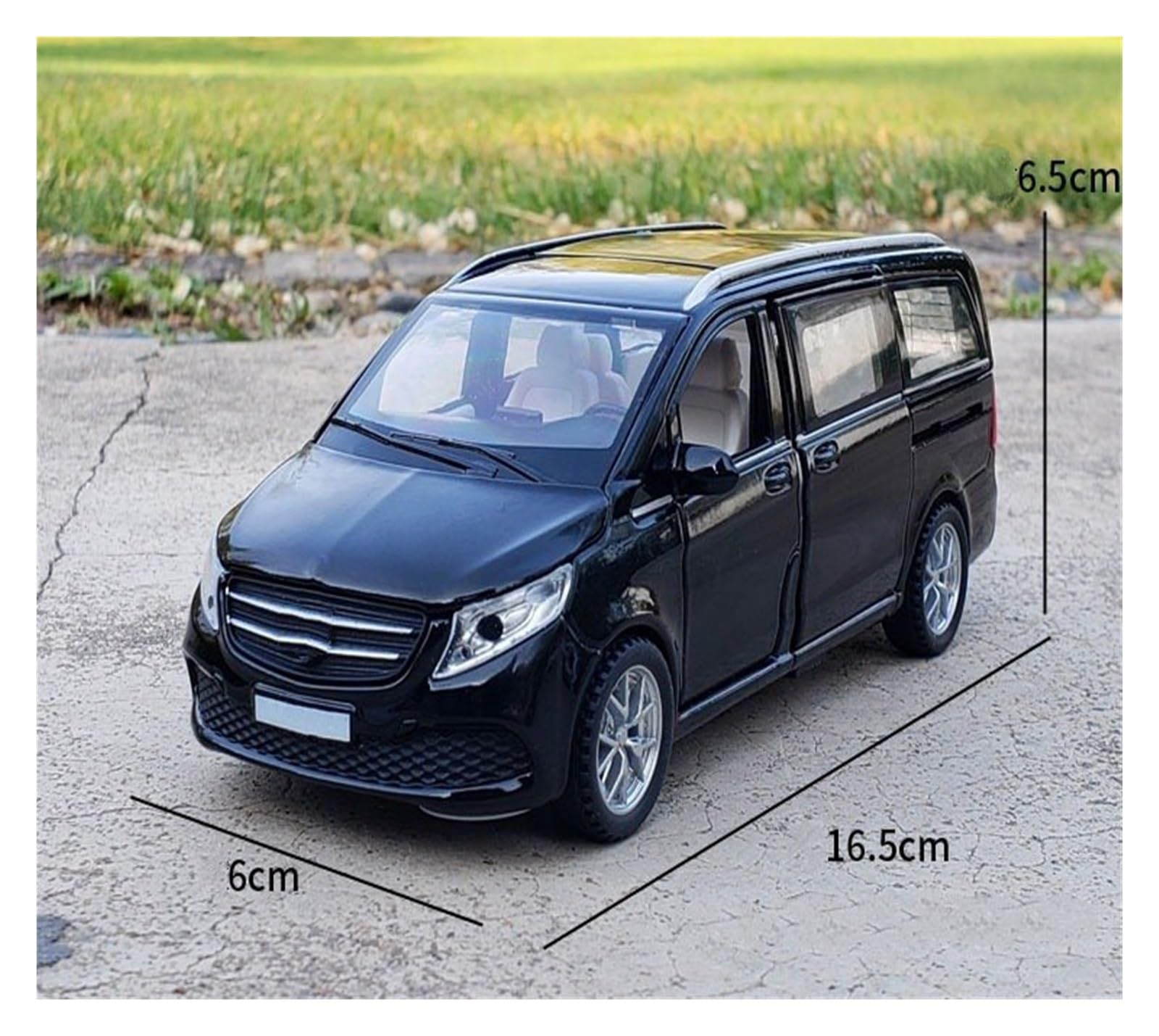 ONAIC Diecast Modello 1:32 Per Benz V260 MPV Collezione Di Modellini Di Auto In Lega Metallica Pressofusa Modellino Auto Da Collezione(D)