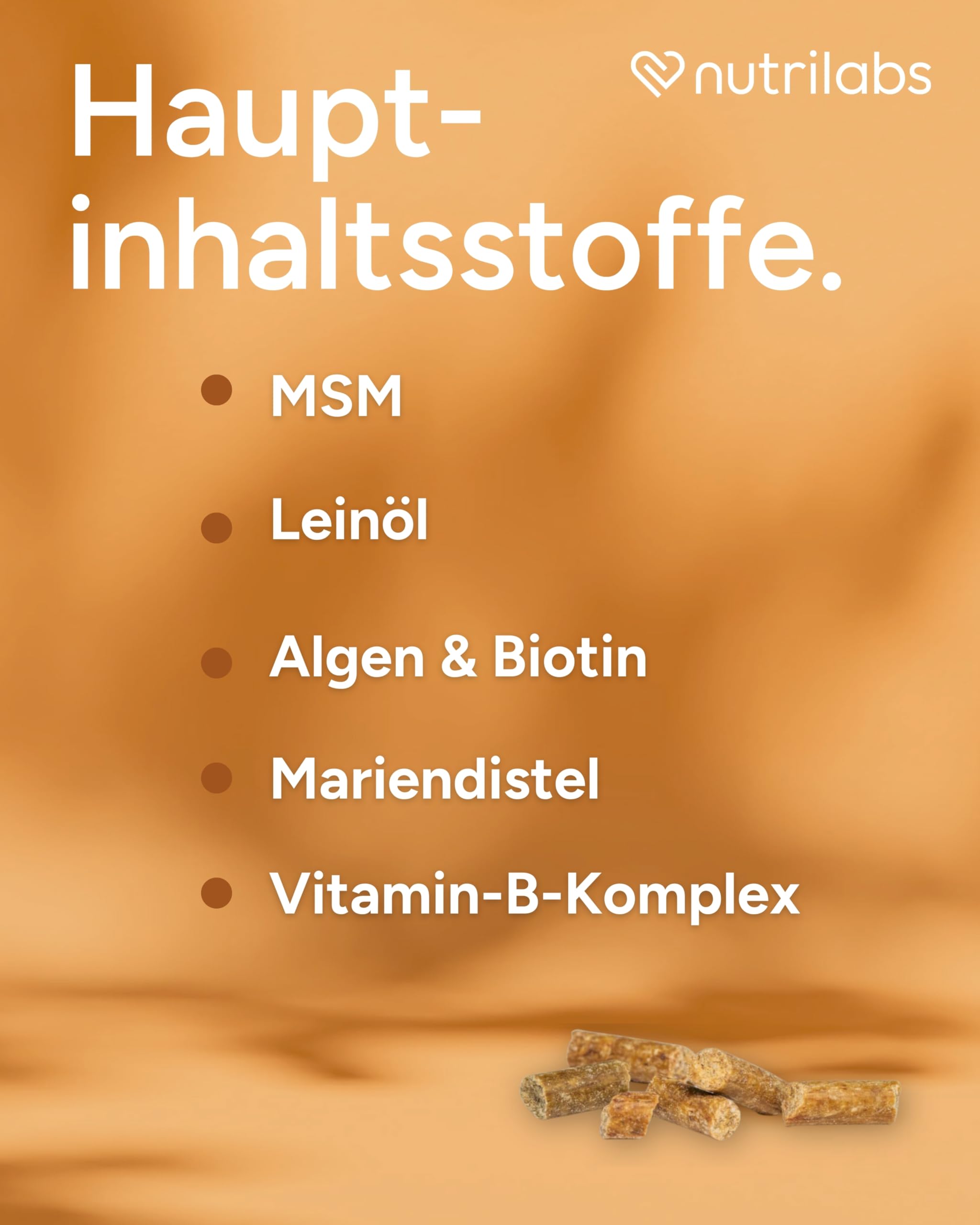 NutriLabs Irostol® Pferde Pellets 2 kg - Nahrungsergänzung mit Vitaminen, Biotin u.v.m. für Haut & Fellwechsel - MSM - Pferdeergänzungsfutter mit Biotin - Mineralien