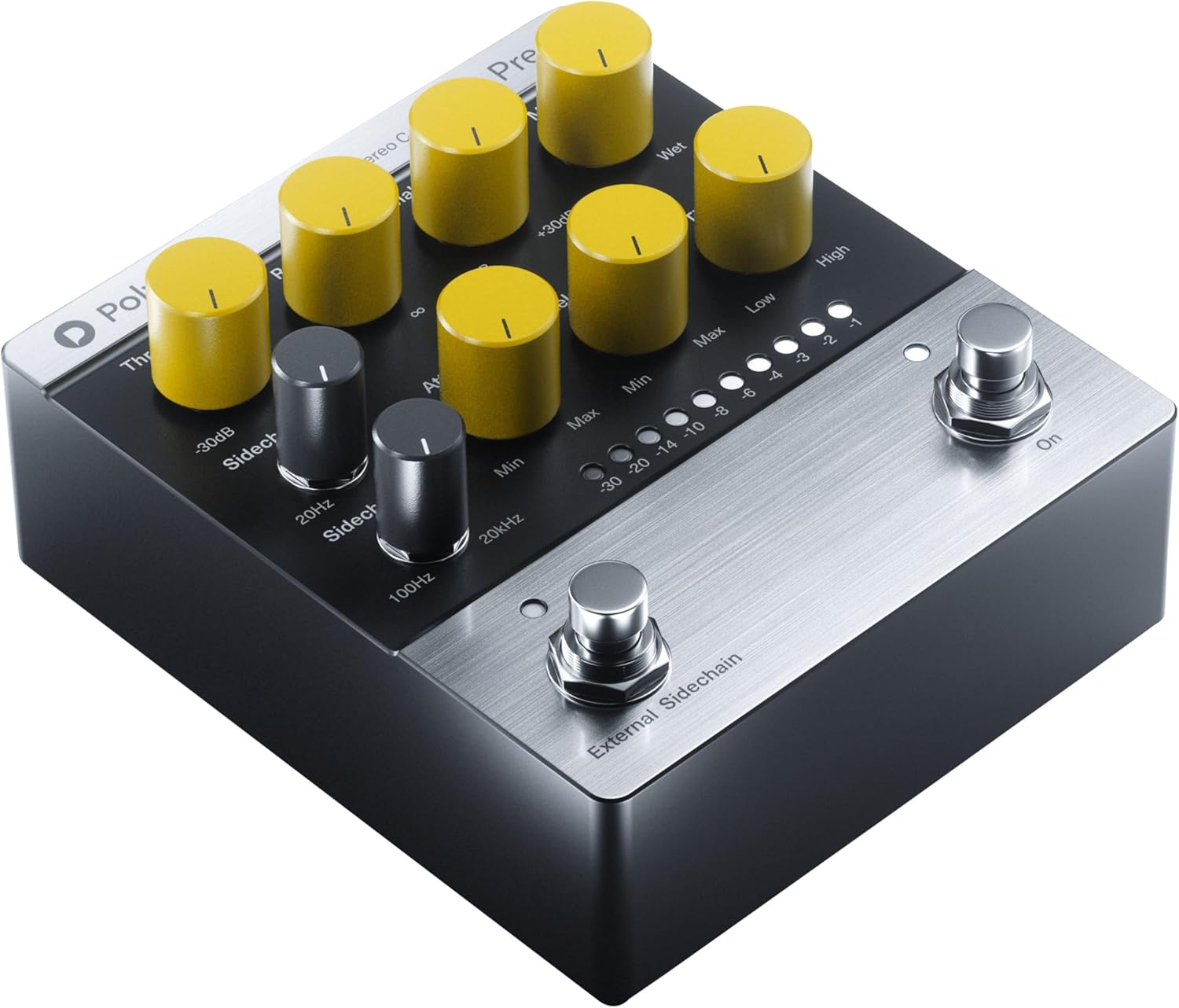 Polyend Press Analog Stereo Compressor Pedal