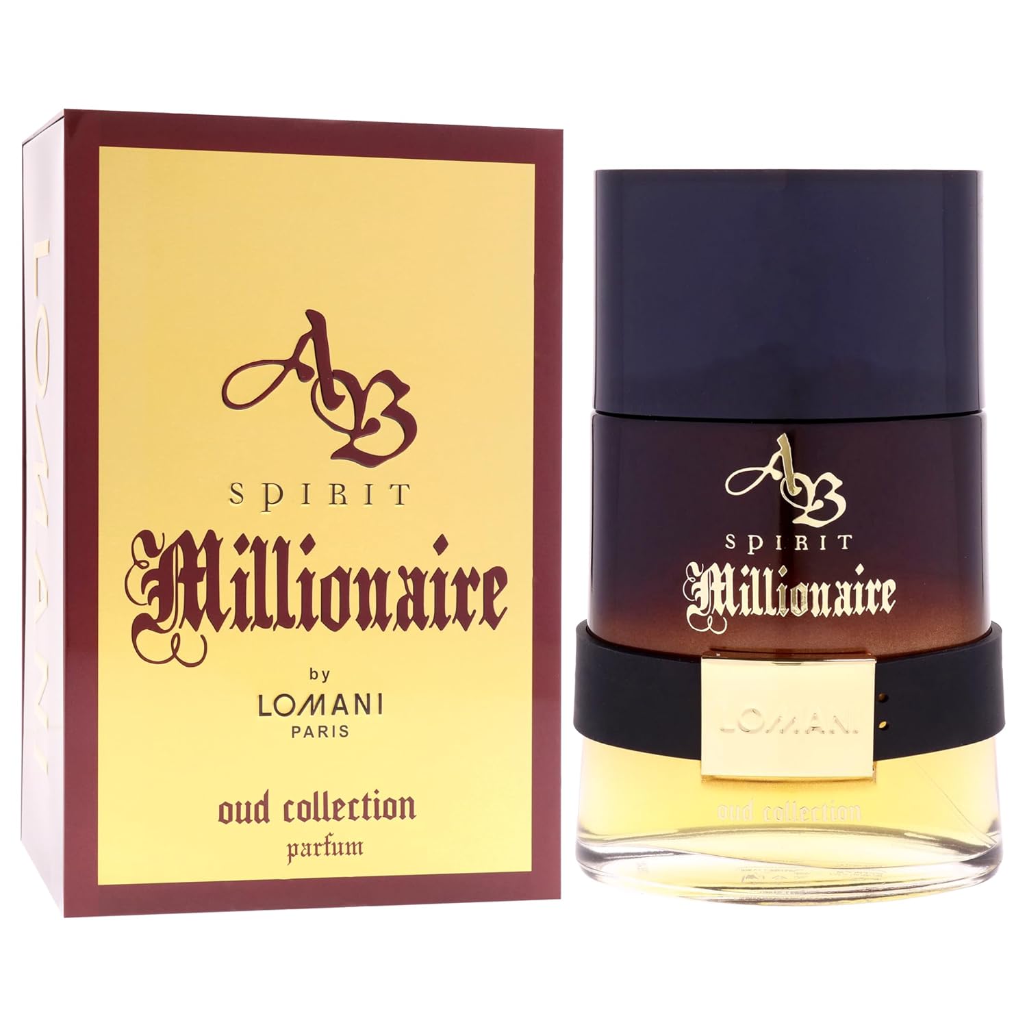 AB Spirit Millionaire Oud Collection by Lomani for Men - 6.6 oz Parfum Spray - Image 3