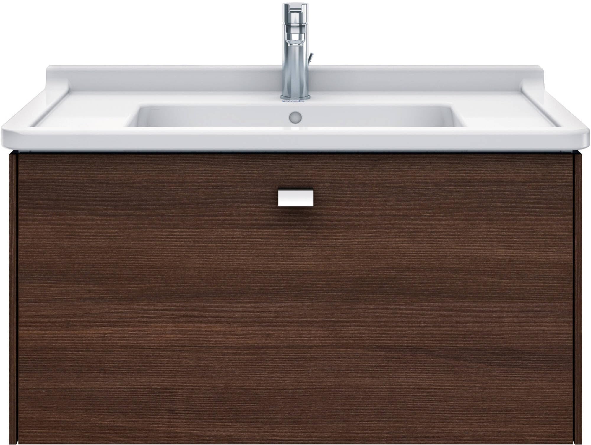 Duravit 0304800000 Starck 3 33-1/2-Inch Single-Hole Furniture Washbasin, White Finish