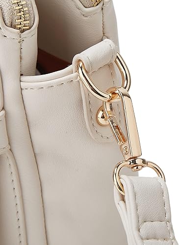 Miniatura 3 de Bolsos cruzados para mujer, bolso de hombro de tres capas, cuero vegano, múltiples compartimentos, bolsos, carteras, bolso de mano Hobo Clutch 2024