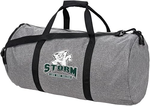 Miniatura 103 de Collegiate Primary Logo Collection Bolsa de lona ligera para deportes y gimnasio plegable para viajes, Bob Jones Bruins