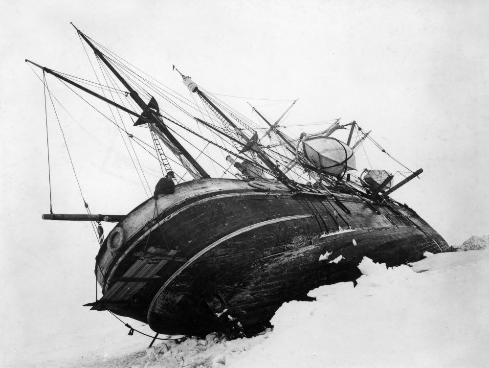 Shackleton Expedition C1915 NshackletonS Ship Endurance Stuck In The Ice In The Weddell Sea During The Antarctic Expedition C1915 Poster Print by (18 x 24)