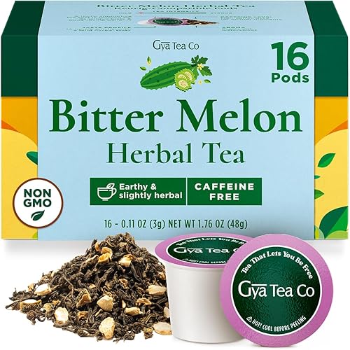Vista 15 de Gya Tea Co Cápsulas de té de hierbas de limón y jengibre (16 unidades) - Té de bienestar descafeinado para comodidad corporal y relajación