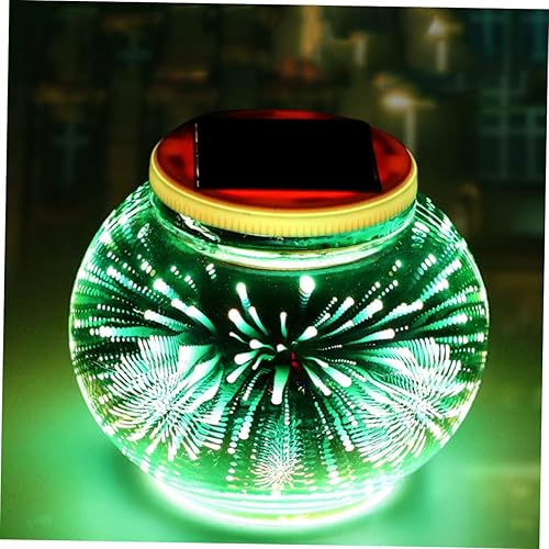 Miniatura 2 de Bola solar llevada del mosaico del efecto 3D de la luz del jardín para la iluminación del patio y del parque de la placa de la puerta