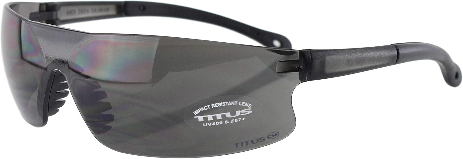 TITUS 2 Series with G45 Z87+ 34 NRR Slim-Line Hearing Protection & Sport Style Safety Glasses Combos