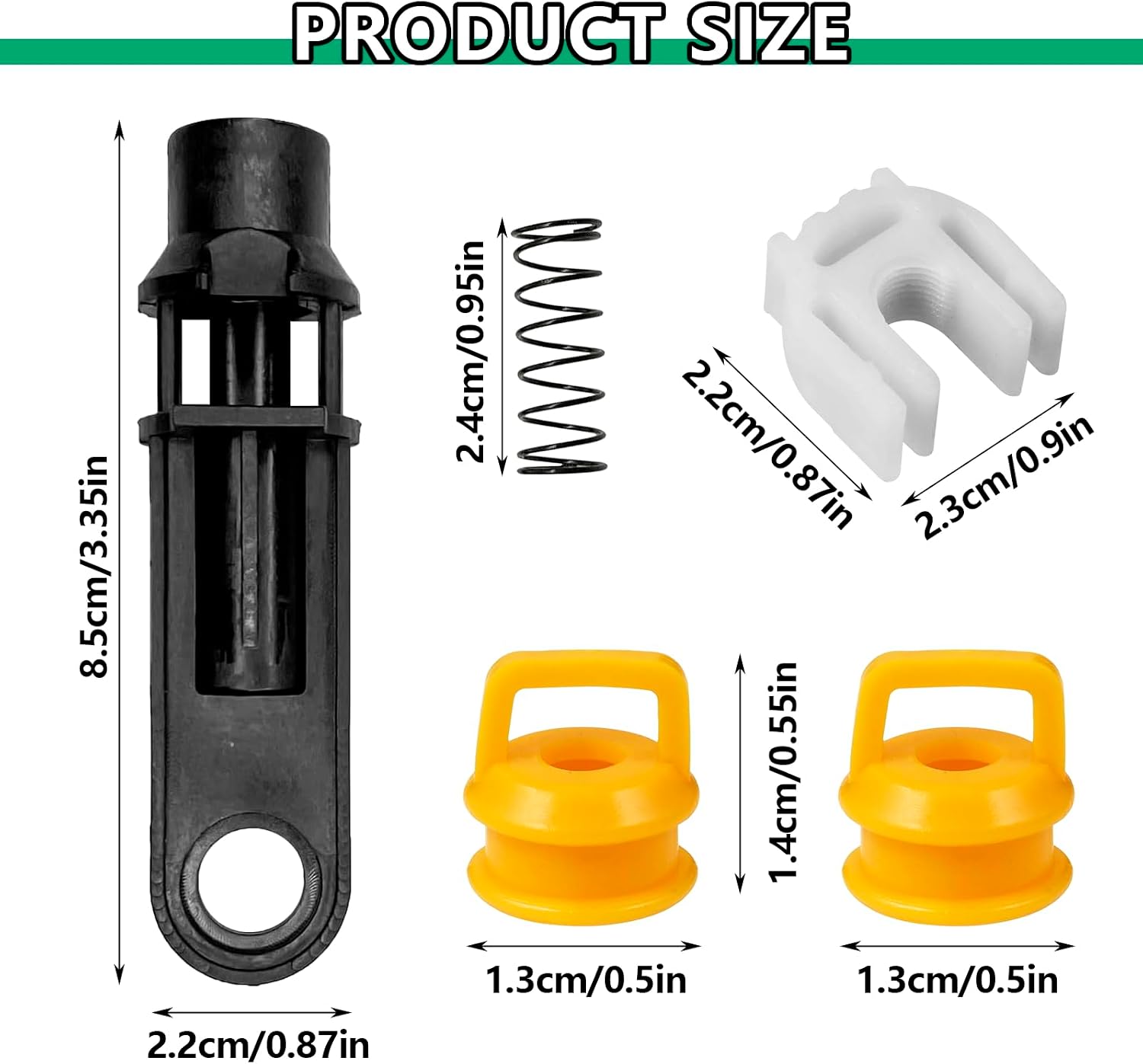 5PCS Shift Linkage Bushing Repair Kit for Chevy/GMC/RAM 2004-2020,Replaces 14104 52855956AG