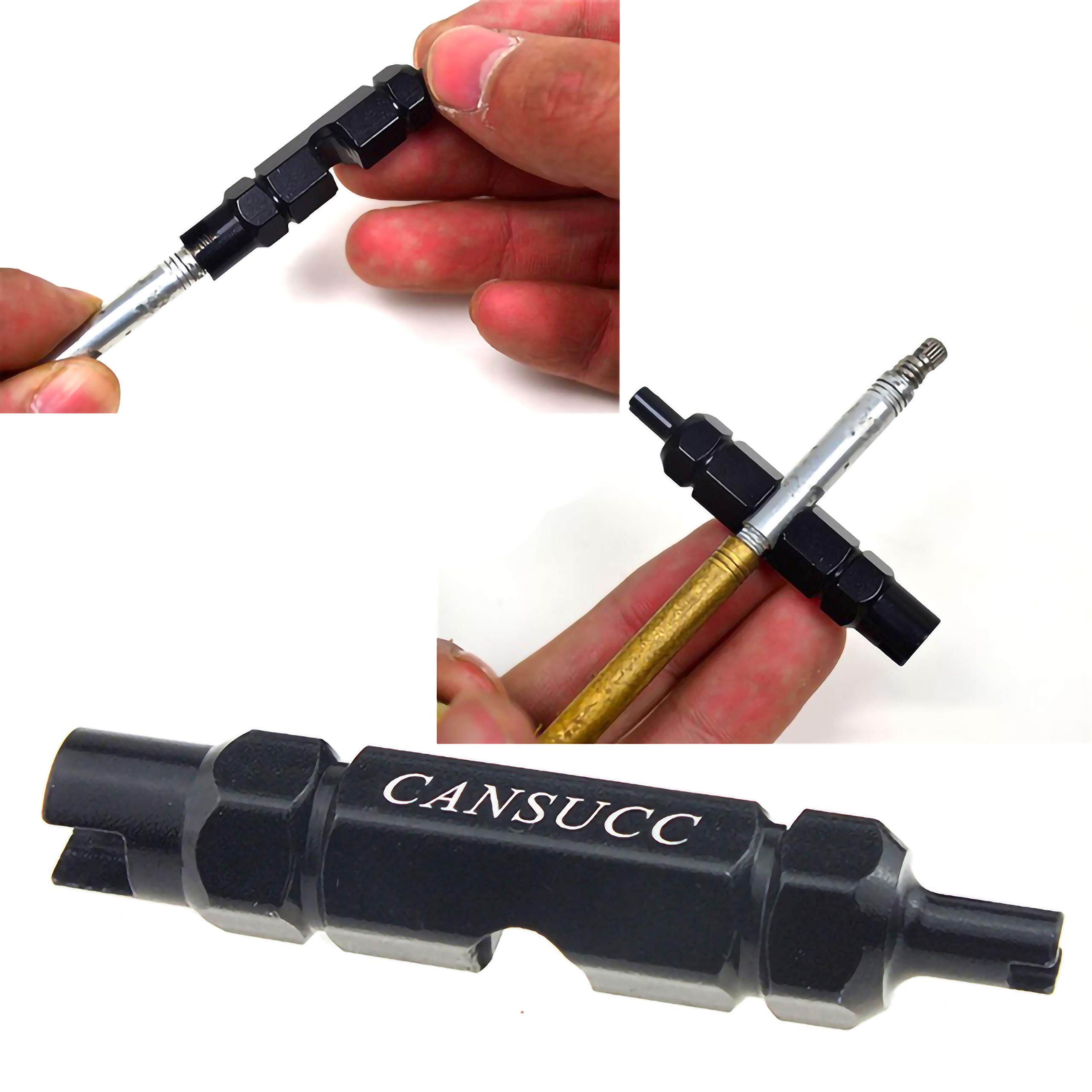 Bike Valve Core Remover Tool - 2 Pack Schrader & Presta -7