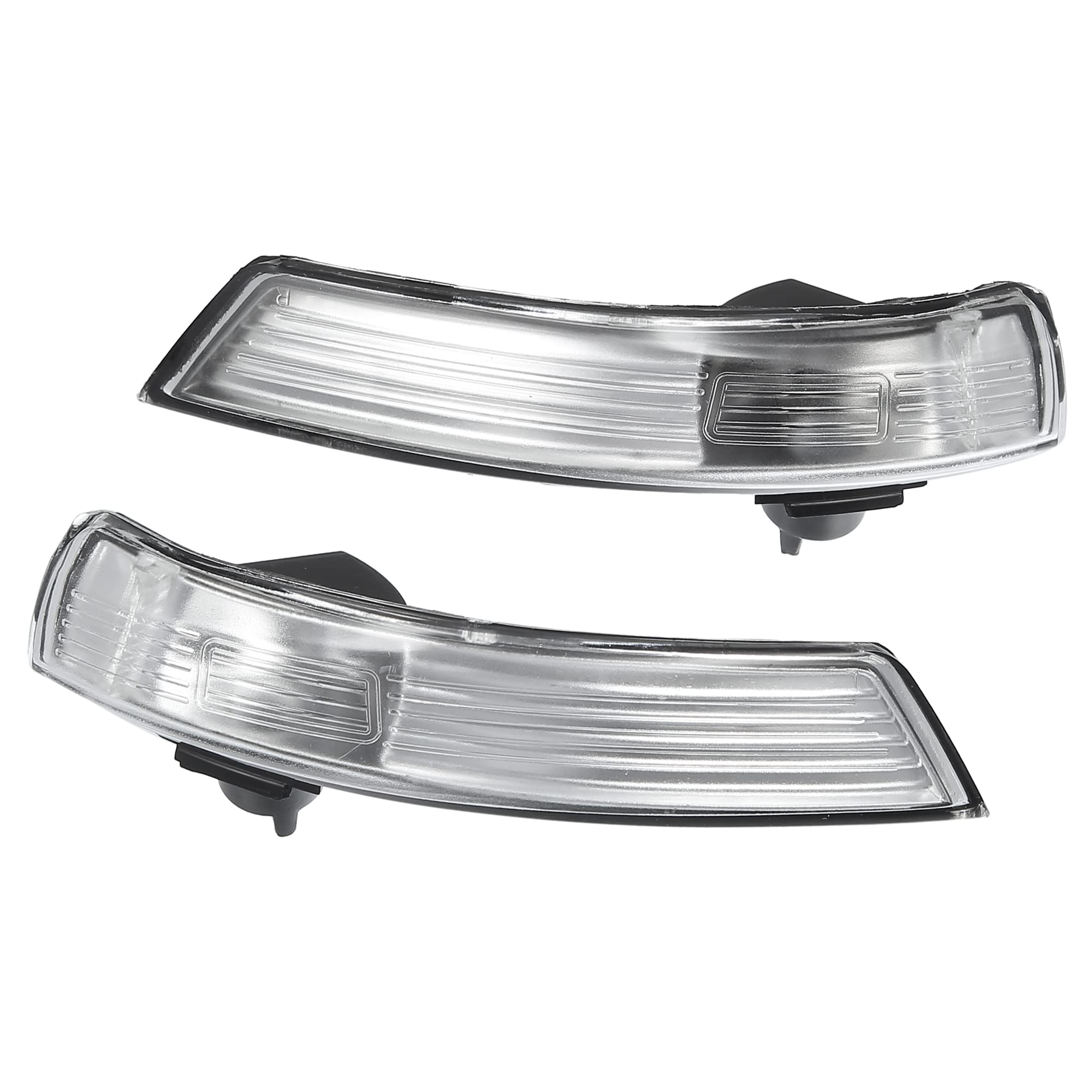 Car Rear View Mirror Indicator Turn Signal Light Housing No.8M5113B384AA/8M5113B383AA for Ford Mondeo mk4 Facelift 2010-2014 Set of 2