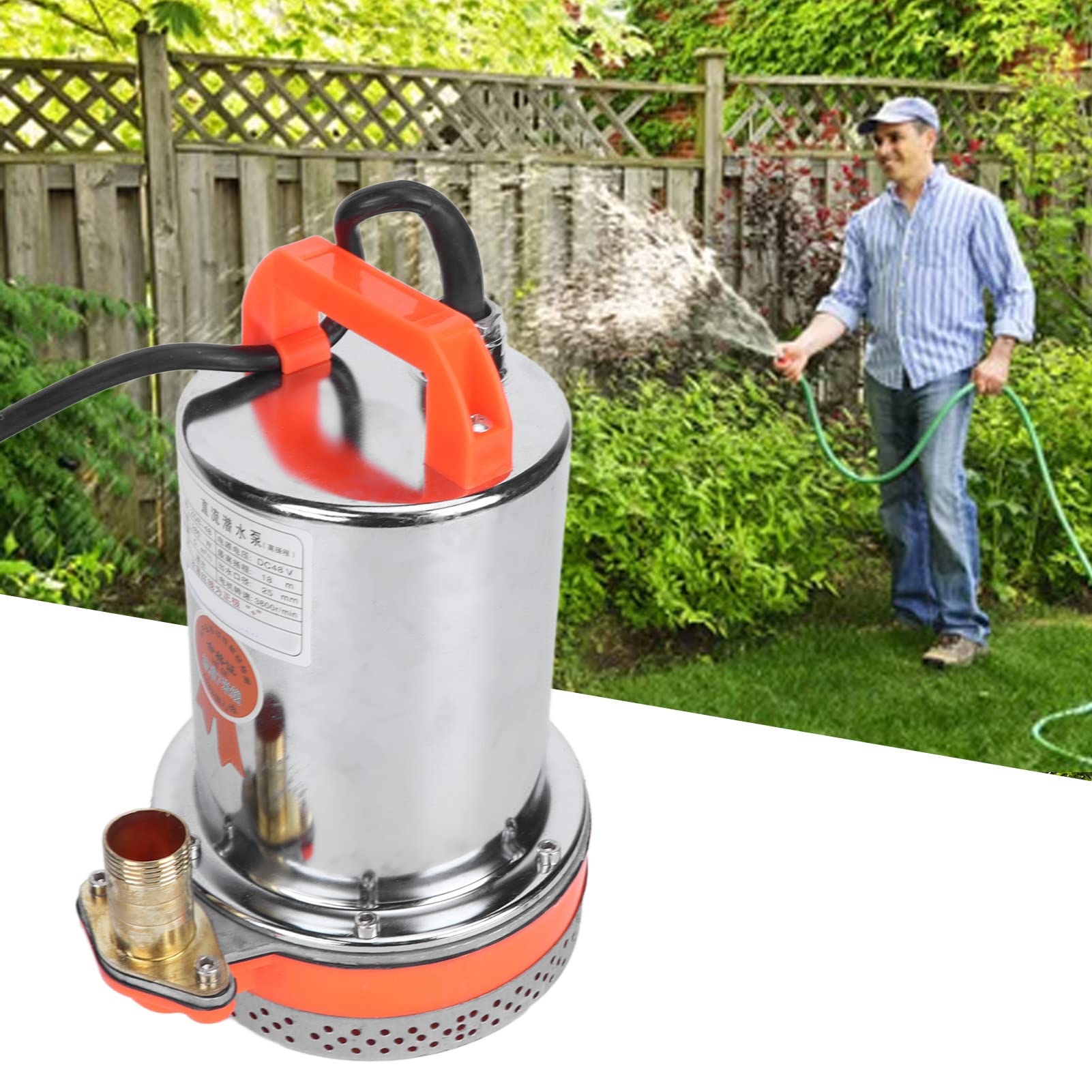 EMUKOEP Tauchpumpe, Hocheffizienter 280-W-Kupfermotor
