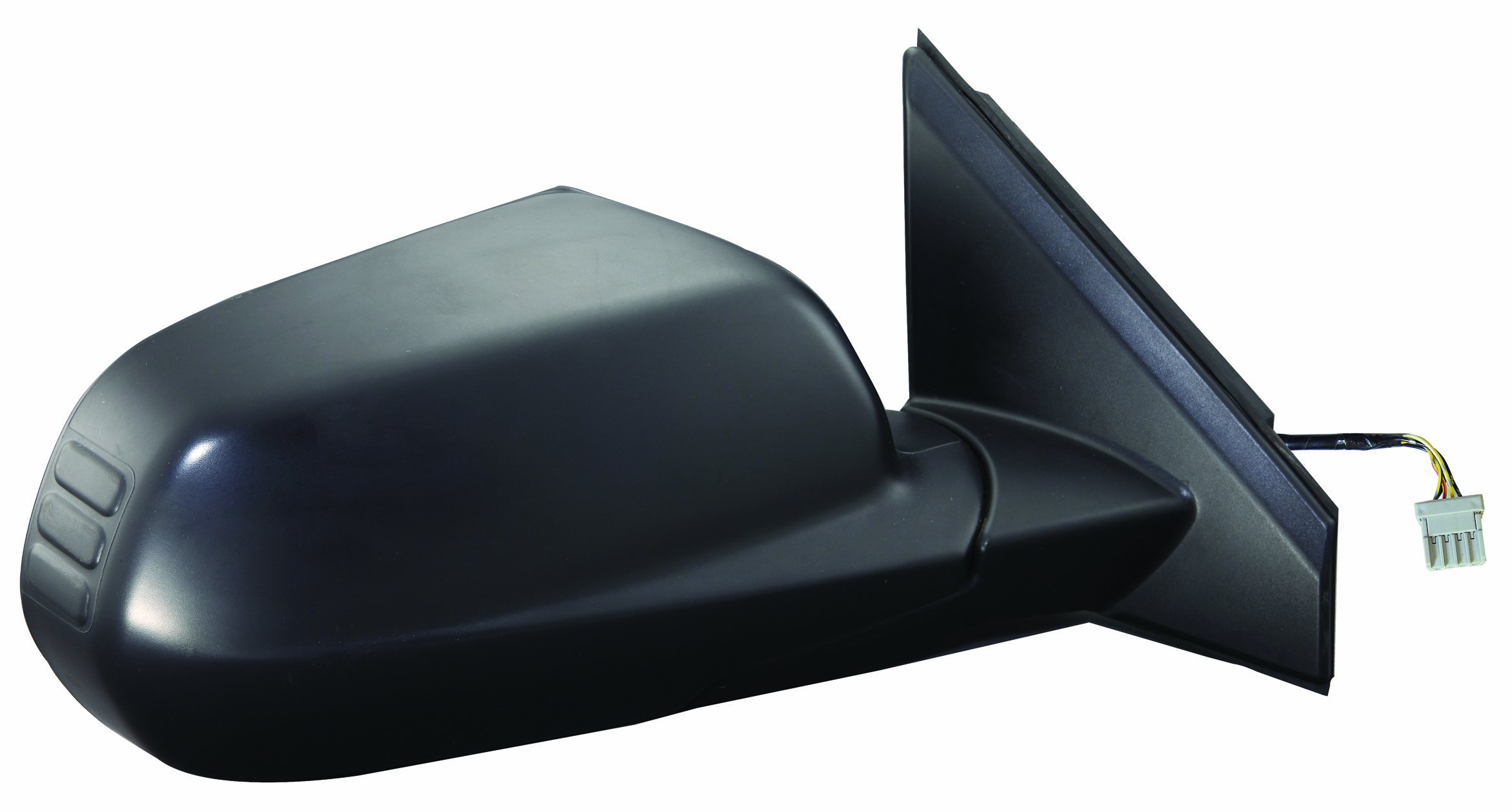 Fit System Passenger Side Mirror for Honda CR-V EX-L Model, Black, PTM, Foldaway, Heated Power