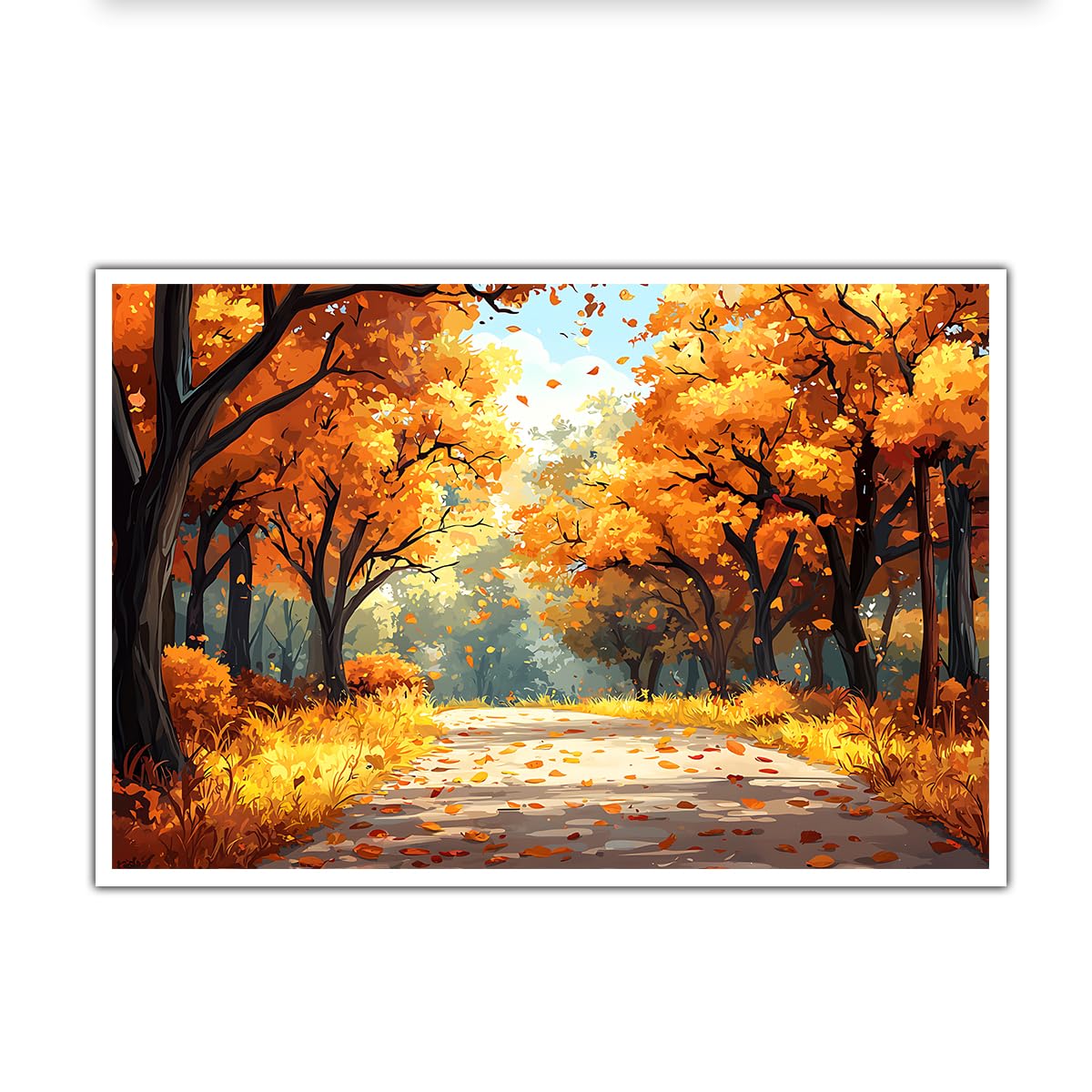 Décoration murale sérénité pour intérieur chaleureux 65x95 - 8