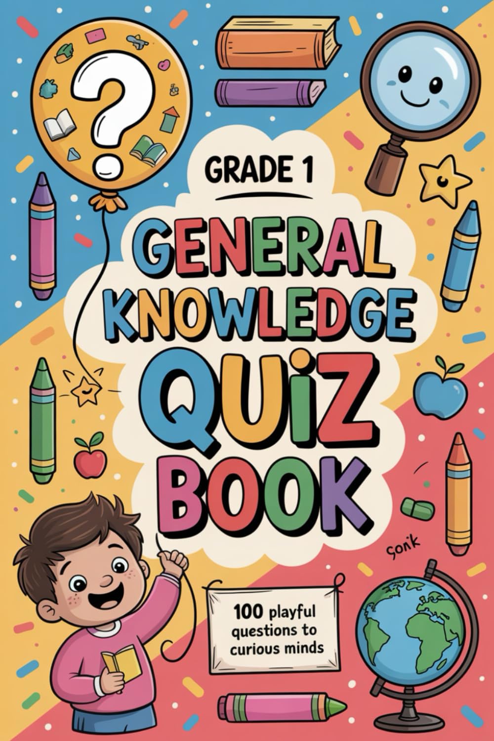 GRADE 1 GENERAL KNOWLEDGE QUIZ BOOK: 200+ Playful Questions for Curious Minds
