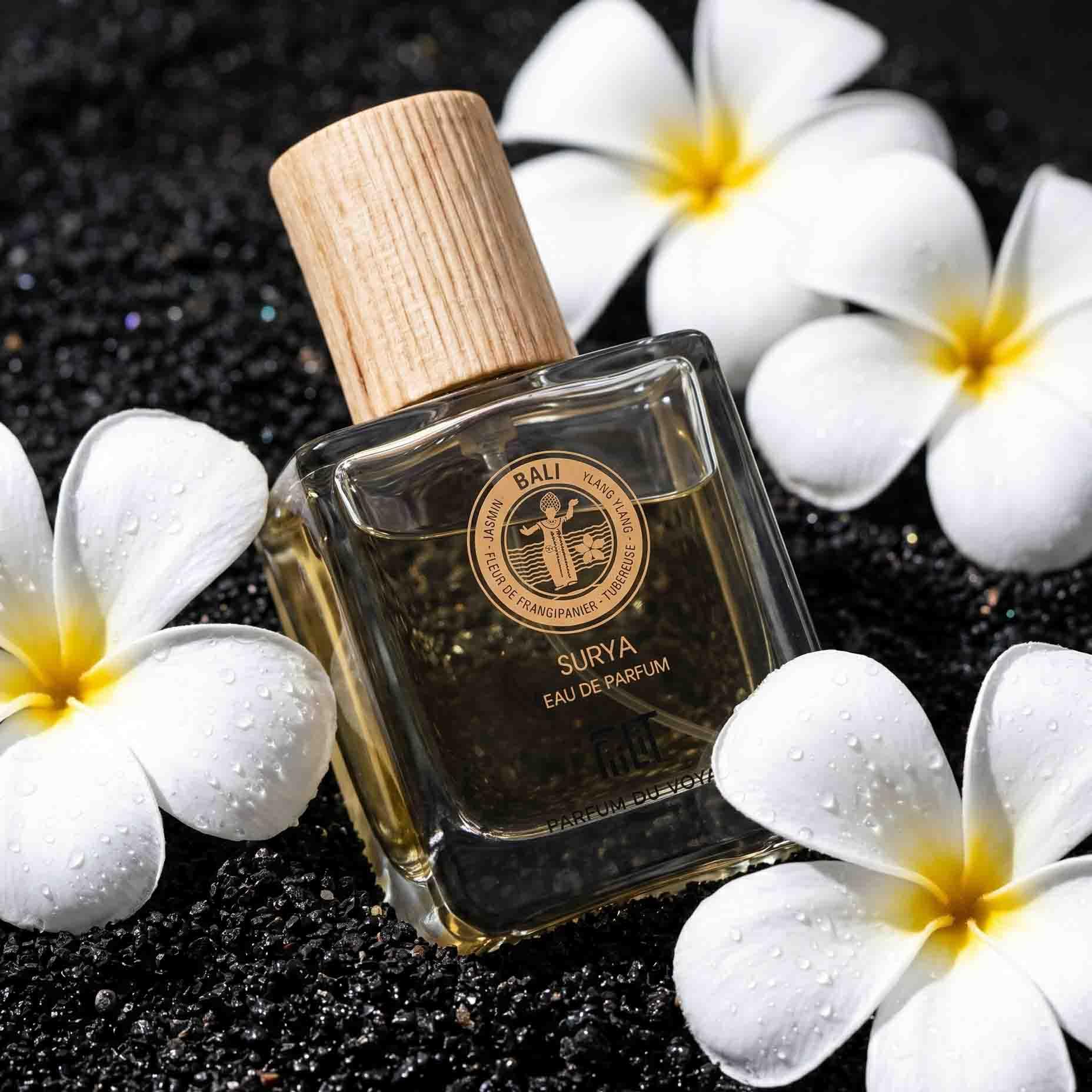 Eau de Parfum SURYA BALI - FiiLiT Parfum du Voyage - mixte - Spray Rechargeable - Floral Oriental