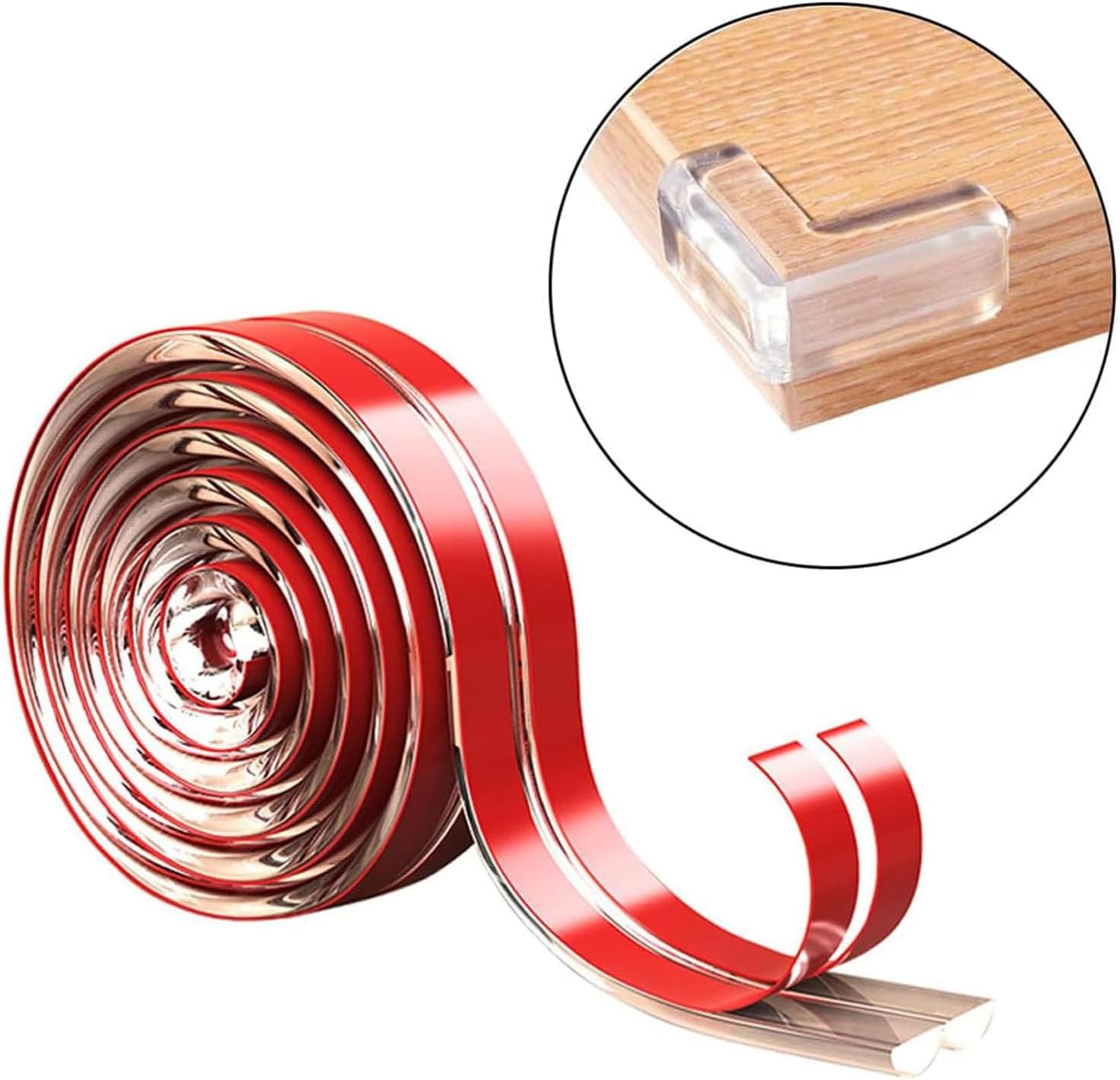 Pack Of 20 Corner Protectors Baby Table Edge Protection Corners Self-Adhesive Corner Protection Edges Baby Transparent Table Corner Protection For Baby Safety Child Protection Corner Protector For