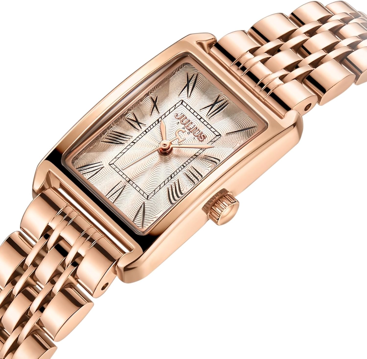 Valence Women Watch, Fashional Watch for Lady, Gold and Silver Small Metal Band Watches for Women, Waterproof Roman Dial Elegant Design Gloden image 2 of 7 B0F8QS2RKZ