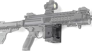 Spartan Mounts for SIG MPX 9mm Right | (Does NOT FIT AR) Rifle Wall Display Storage Organization System | Low Profile Design | Features Locking System | Gun Safe Wall Garage | Gun Room Solution - Spartan Mounts