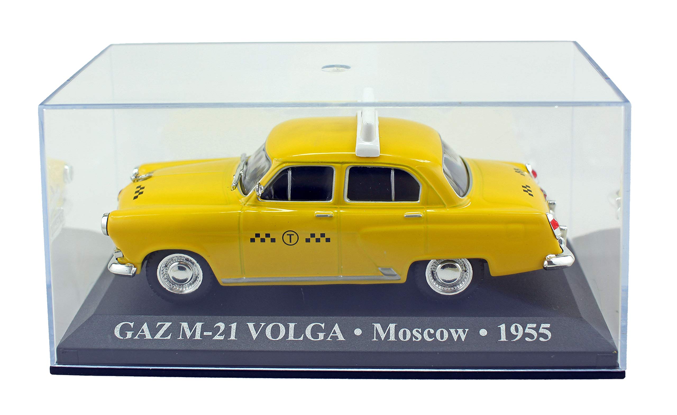 Voiture Miniature LE7522 1/43 Volga Break Taxi Russe, Made In USSR, Occasion