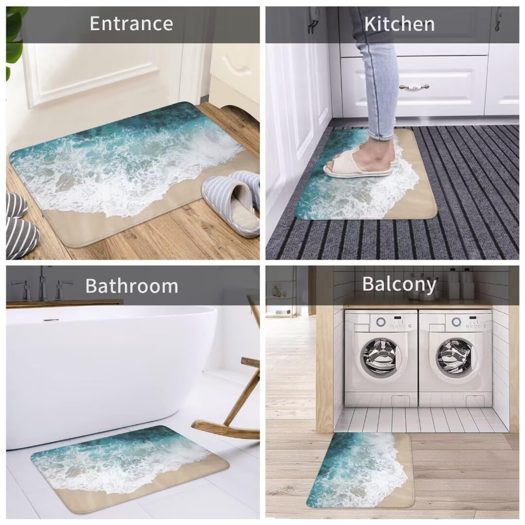 Amazon.com: Coastal Beach Area Rug 2x3 Throw Rugs,Sandy