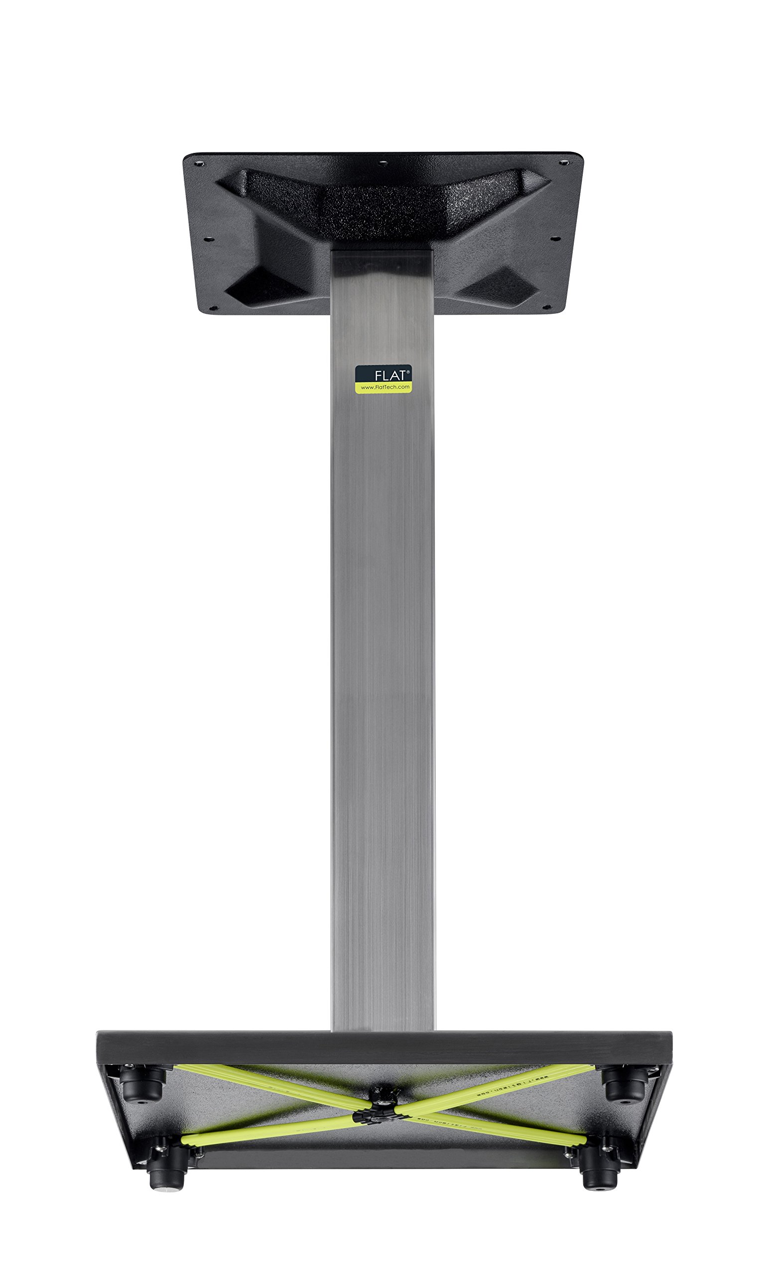FLAT Self-Stabilizing DS22 - Stainless Steel, Dining Height Table Base