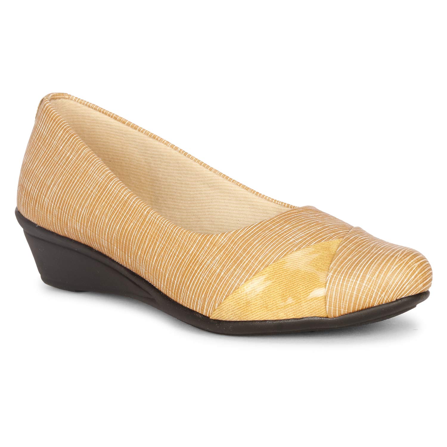 Footshez Womens Lightweight Fashionable Comfortable Bellies | Ballet Flats for Women (Beige) (B08JJG2JWJ) Amazon Price History, Amazon Price Tracker