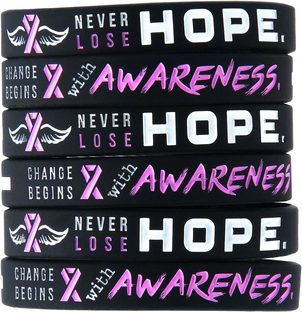 乳がん啓発ブレスレット レディース ハンドメイド ピンクリボン レザーブレスレット ガールズ ファイター 乳がんジュエリー ラインストーン 　並行輸入品